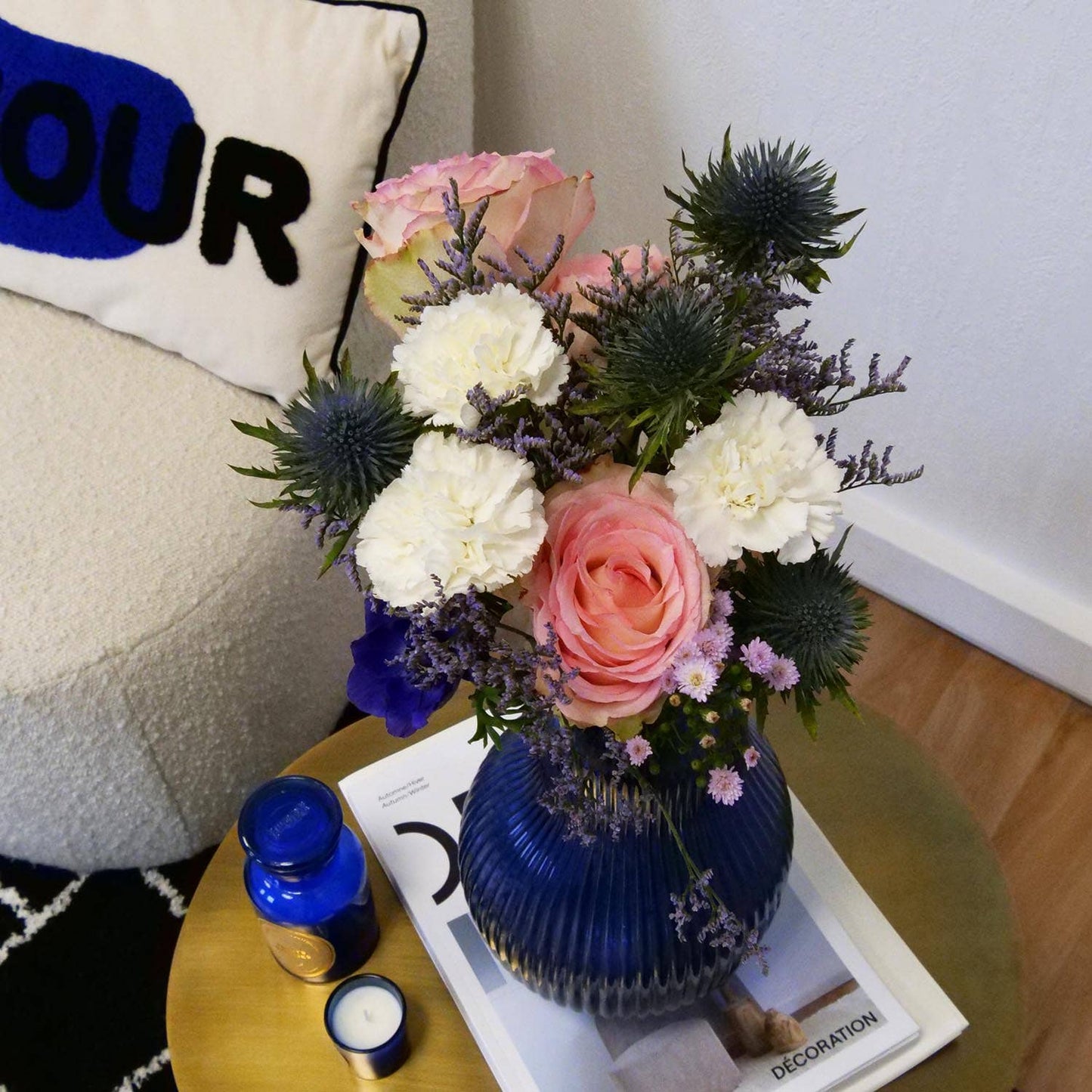 Candle - Red Fruits, Blue