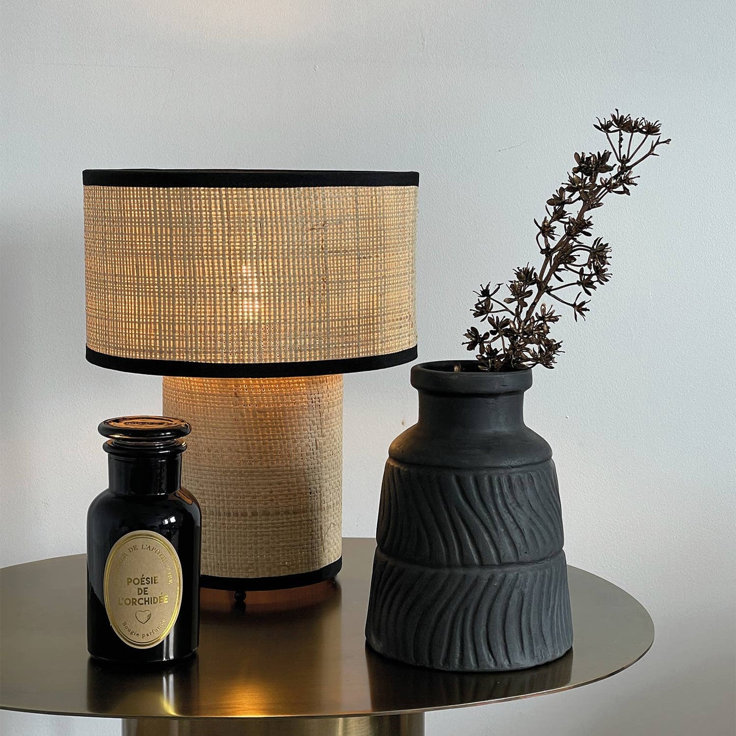 Candle - Orchid, Black