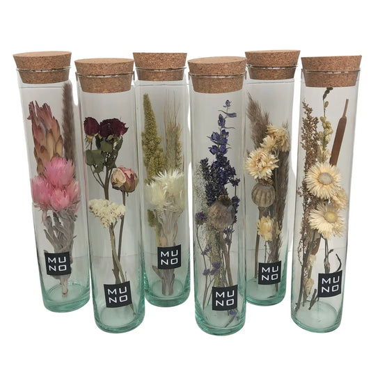BOUQUET OF DRIED FLOWERS - 30 CM Tube