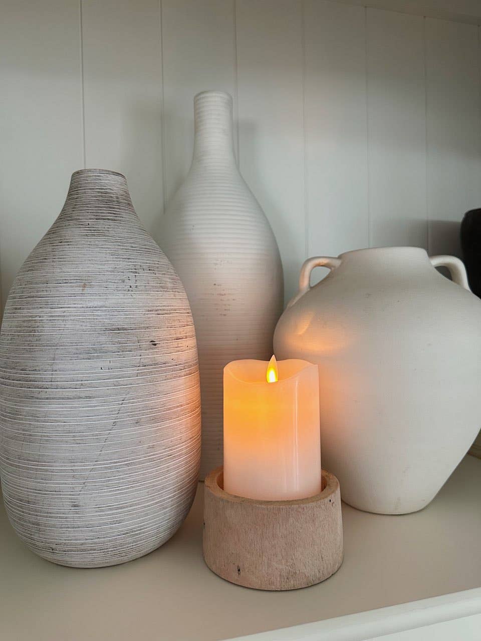 Flameless Candles - Set of 3 with Remote and Timer