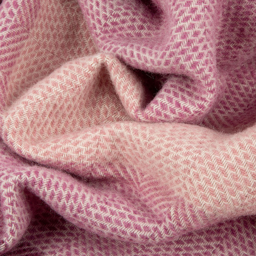 Pure New Wool Blanket - Down By The Vineyard