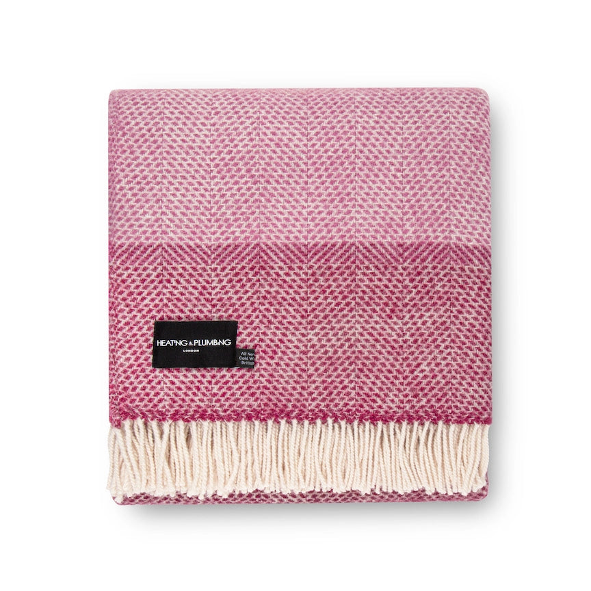 Pure New Wool Blanket - Down By The Vineyard