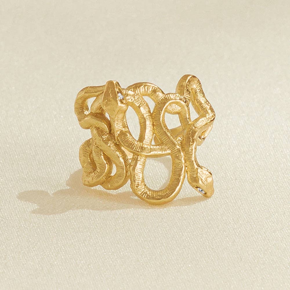 Rena Snake Ring