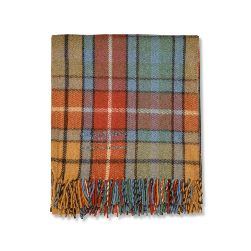 Buchanan Tartan Recycled Wool Blanket