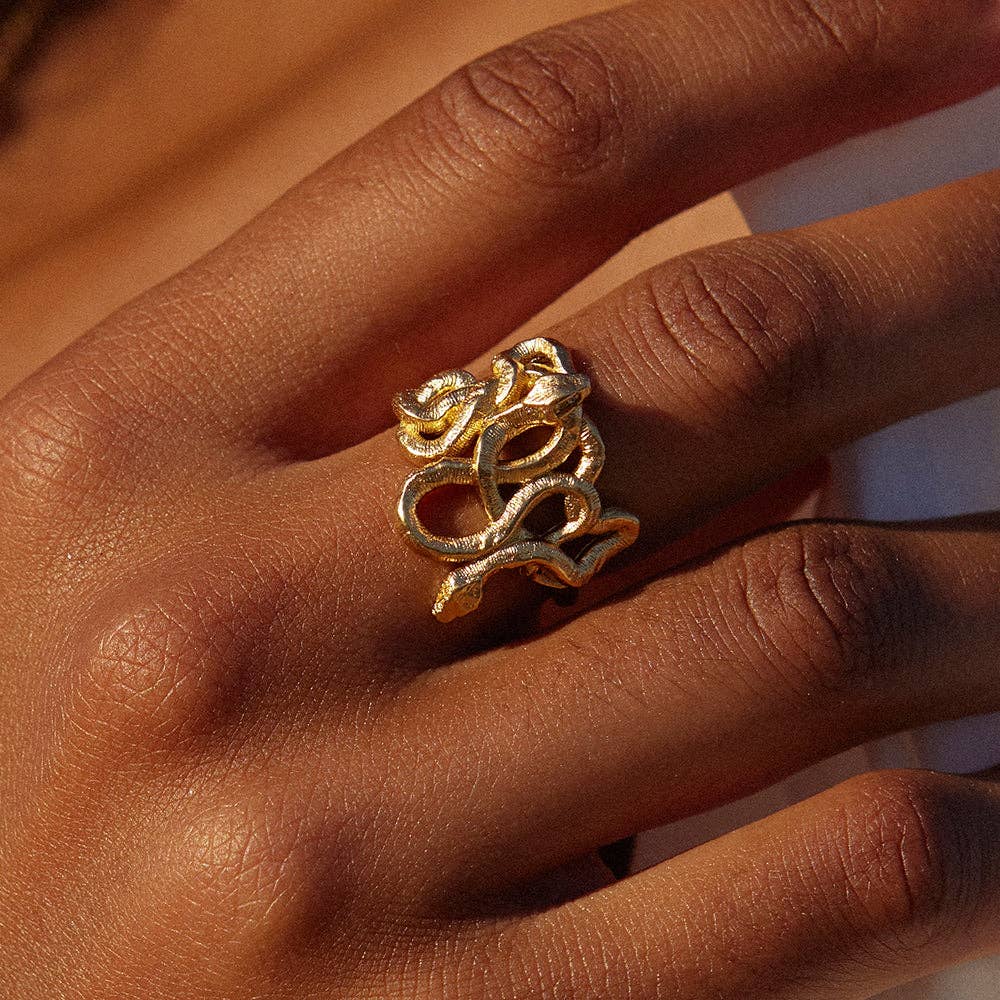 Rena Snake Ring