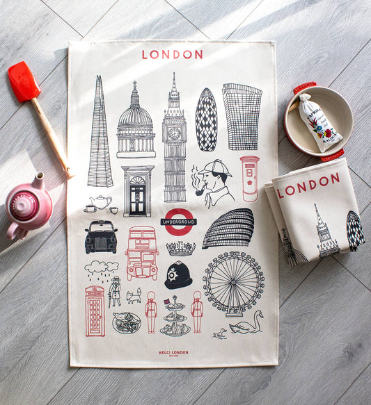London Tea Towel