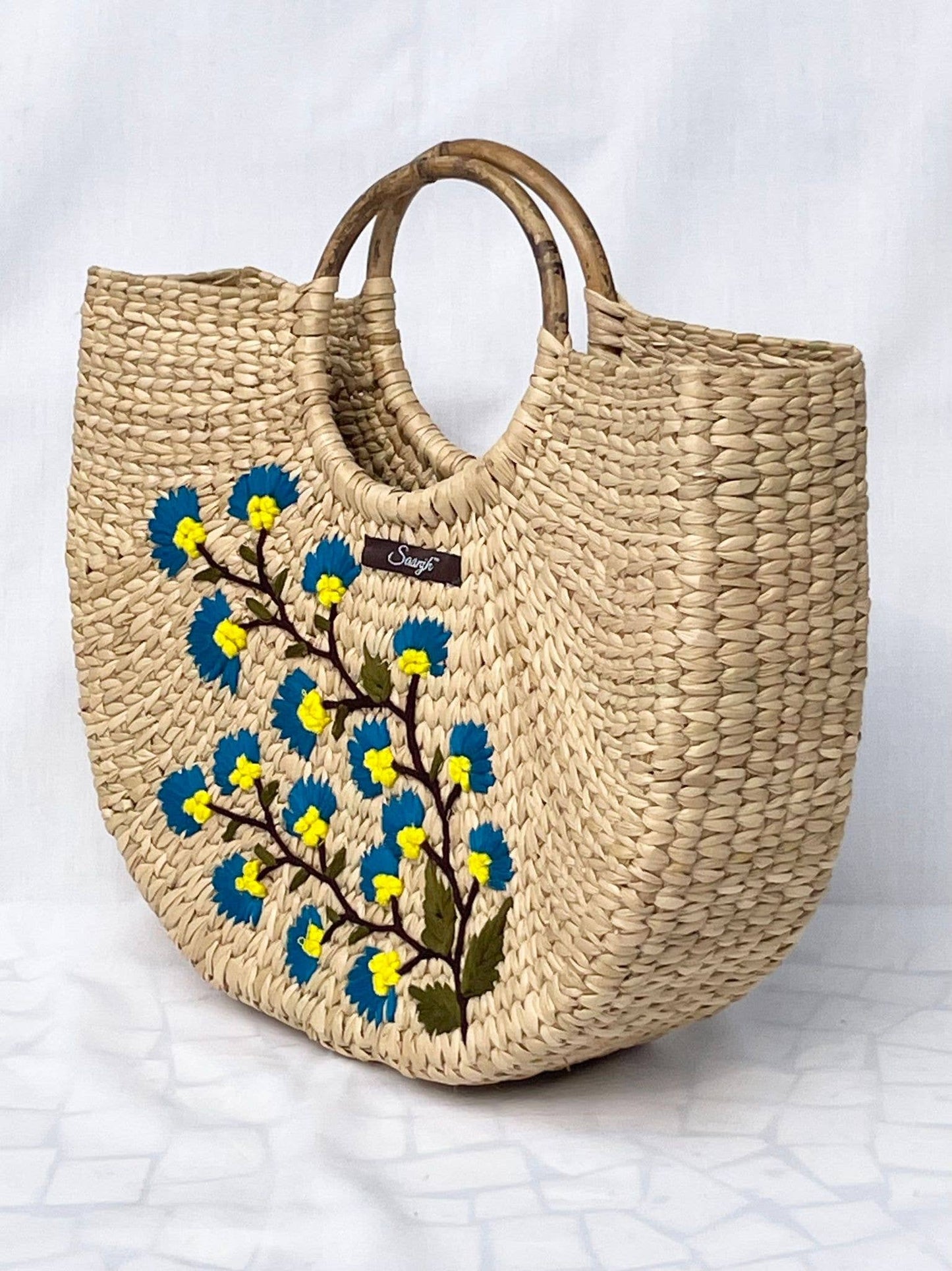 Handwoven Embroidered Kauna Handbag