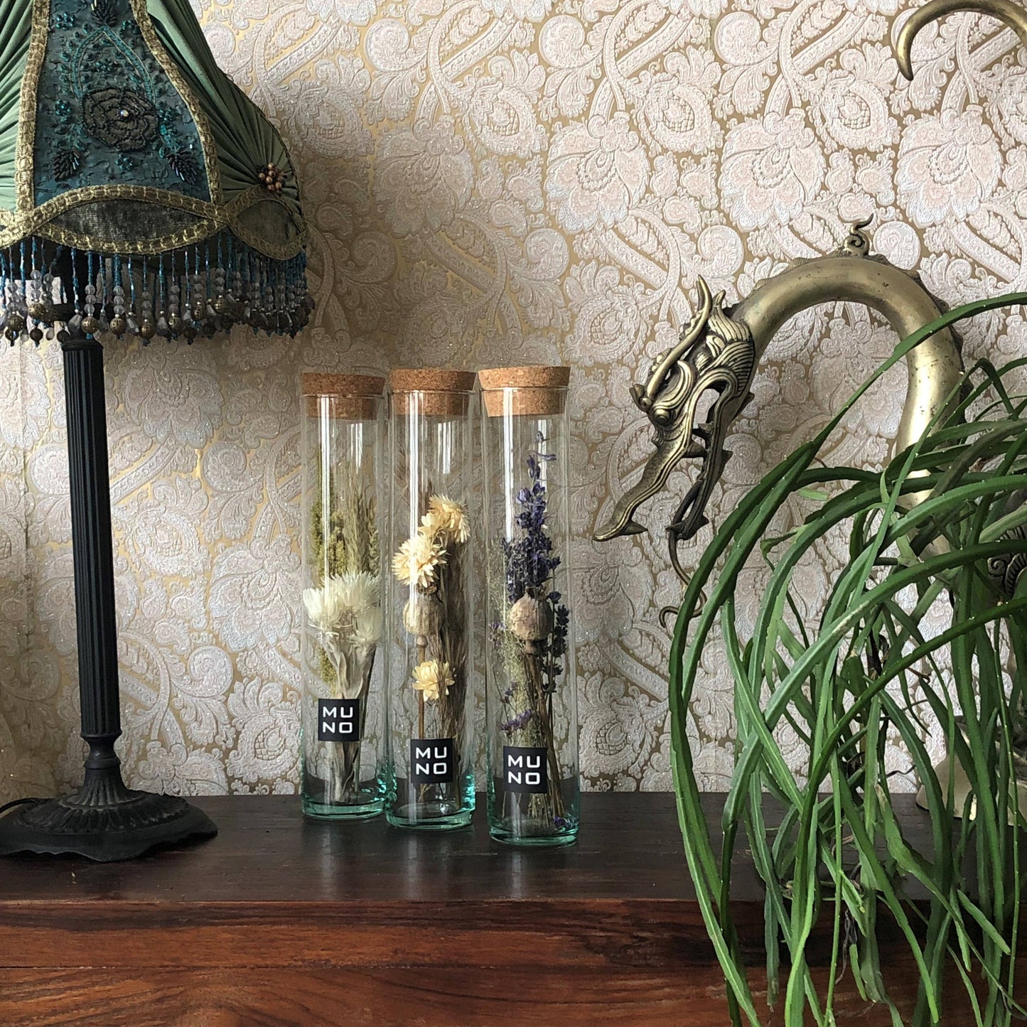 BOUQUET OF DRIED FLOWERS - 30 CM Tube