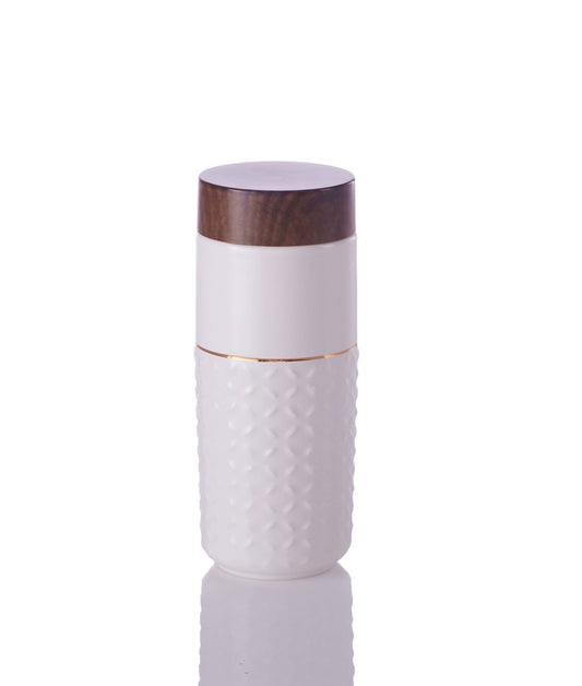 One O One Dreamy Starry Sky Water Bottle - White/Gold
