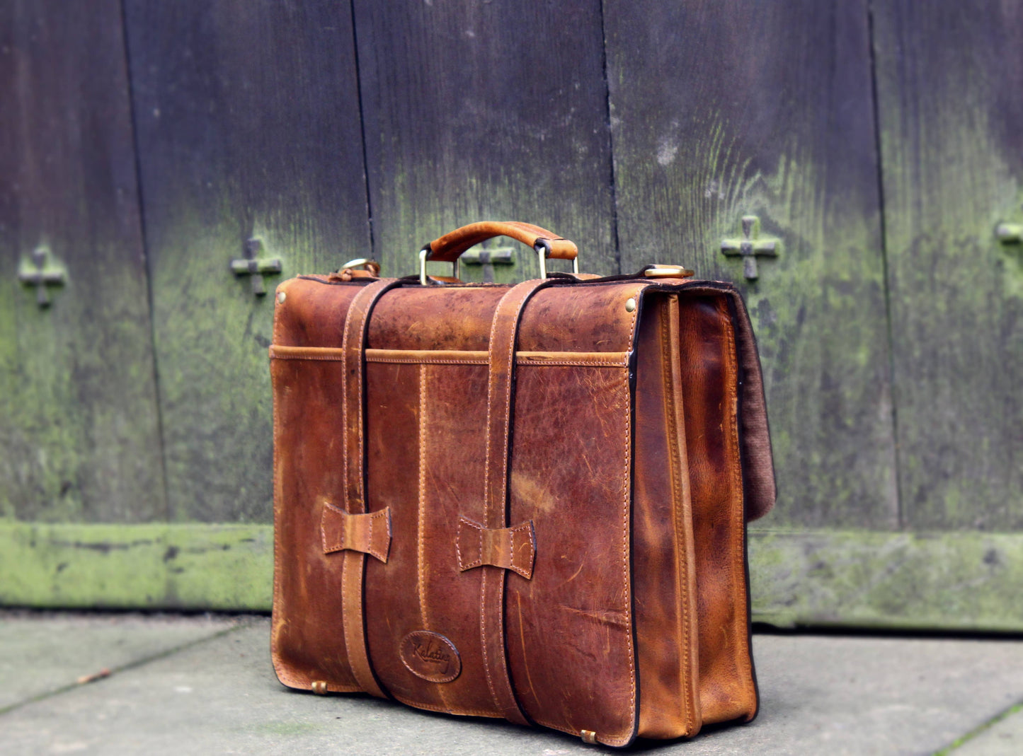 Copper Beech - Handmade Leather Briefcase