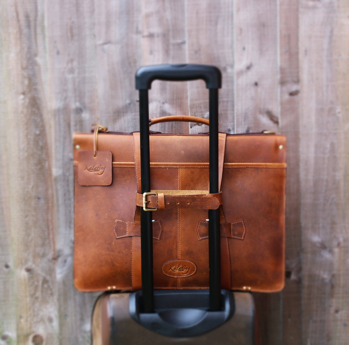 Copper Beech - Handmade Leather Briefcase